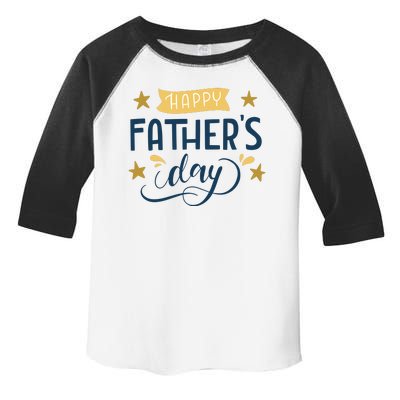 Happy Fathers Day Celebration Gift Toddler Fine Jersey T-Shirt