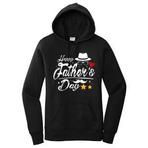 Happy Fathers Day 2024 For Dad Papa Women's Pullover Hoodie