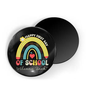 Happy First Day Of School Welcome Back To School Teachers Magnet