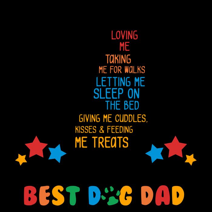 Happy Father's Dad To The Best Dog Dad Mug