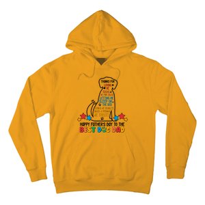 Happy Father's Dad To The Best Dog Dad Hoodie