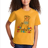 Happy Father's Dad To The Best Dog Dad Kids T-Shirt