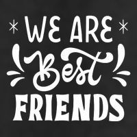 Happy Friendship Day Celebration Graphic 7 Panel Mesh Trucker Snapback Hat