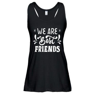 Happy Friendship Day Celebration Graphic Ladies Essential Flowy Tank