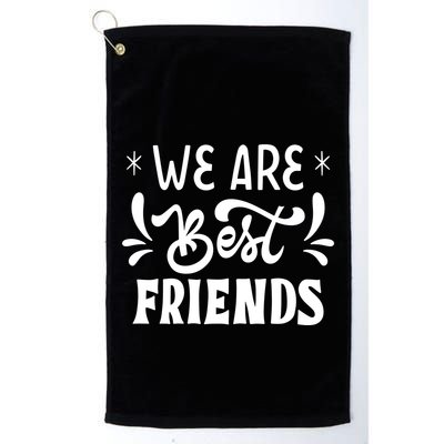 Happy Friendship Day Celebration Graphic Golf Towel