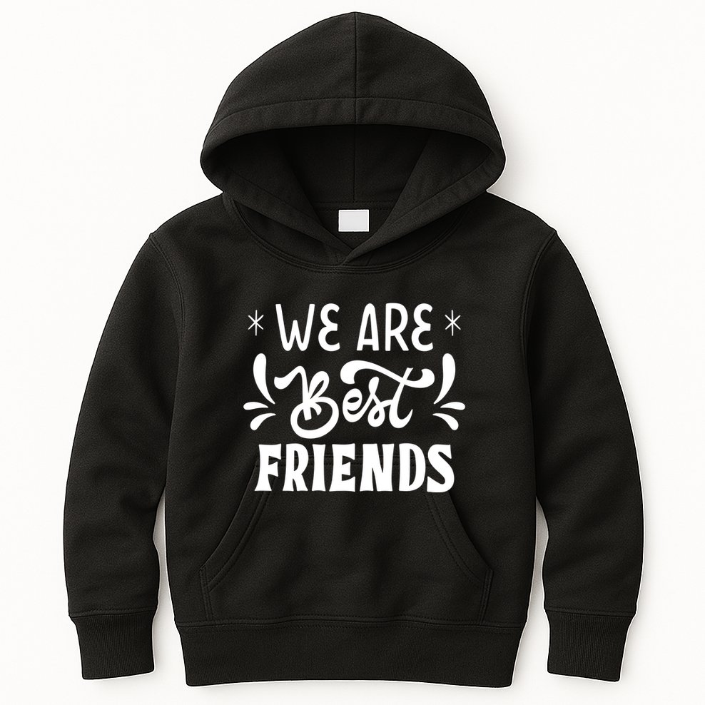 Happy Friendship Day Celebration Graphic Kids Hoodie