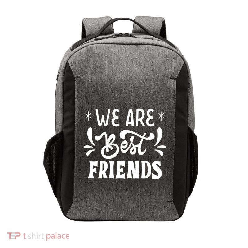 Happy Friendship Day Celebration Graphic Vector Backpack
