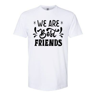 Happy Friendship Day Celebration Graphic Softstyle CVC T-Shirt