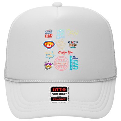 Happy Father's Day super dad cute husband or daddy gift  Trucker Hat