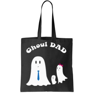 Halloween Father Daddy Ghost Trick or Treating Ghoul Dad Tote Bag