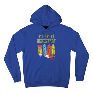 Happy First Day Of School Headstart Pencil Back To School Hoodie