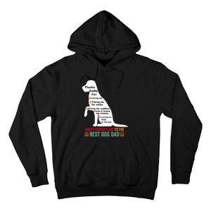 Happy FatherS Day Dog Dad Hoodie