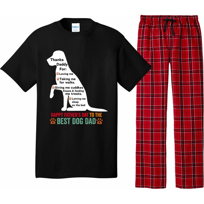 Happy FatherS Day Dog Dad Pajama Set