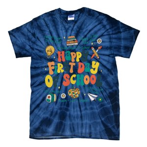 Happy First Day Of School Bruh We Back Tie-Dye T-Shirt