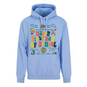 Happy First Day Of School Bruh We Back Unisex Surf Hoodie