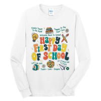 Happy First Day Of School Bruh We Back Tall Long Sleeve T-Shirt