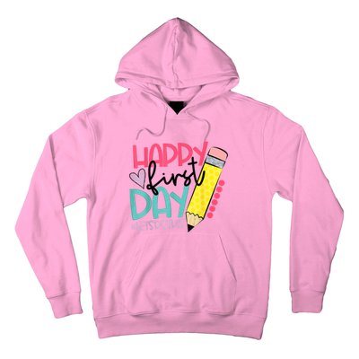 Happy First Day Lets Do This Welcome Back To School Hoodie