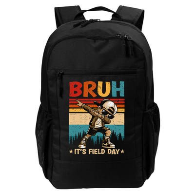 Happy Field Day Dabbing Bruh Its Field Day Teacher Gift Backpack