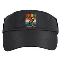 Happy Field Day Dabbing Bruh Its Field Day Teacher Gift Adult Drive Performance Visor