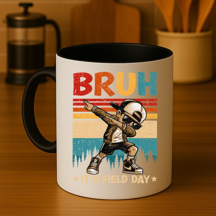 Happy Field Day Dabbing Bruh Its Field Day Teacher Gift Mug