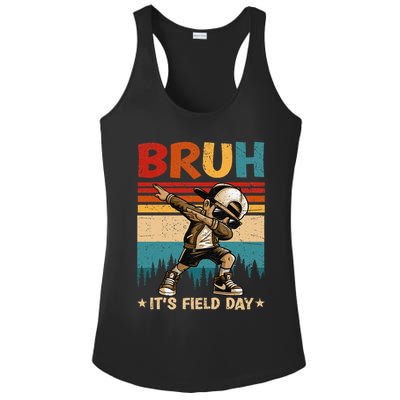 Happy Field Day Dabbing Bruh Its Field Day Teacher Gift Ladies PosiCharge Competitor Racerback Tank