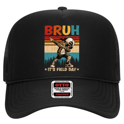 Happy Field Day Dabbing Bruh Its Field Day Teacher Gift Trucker Hat