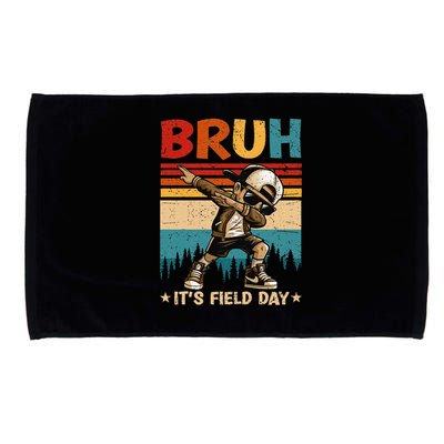 Happy Field Day Dabbing Bruh Its Field Day Teacher Gift Microfiber Hand Towel