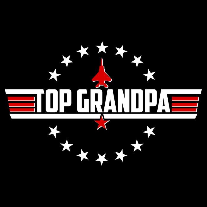 Happy Father's Day Top Grandpa Sustainable Bucket Hat