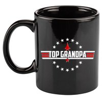 Happy Father's Day Top Grandpa 11oz C Handle Ceramic Mug