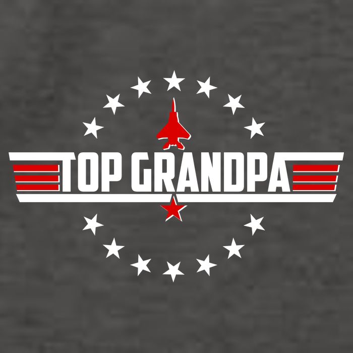Happy Father's Day Top Grandpa Vector Backpack