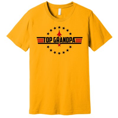 Happy Father's Day Top Grandpa Premium T-Shirt