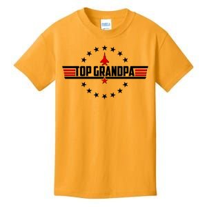 Happy Father's Day Top Grandpa Kids T-Shirt