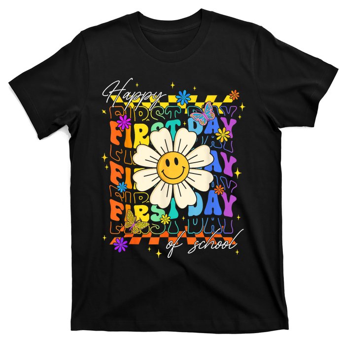 Happy First Day Of School Cute Funny Back To School T-Shirt