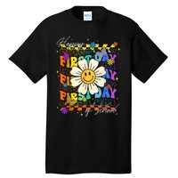 Happy First Day Of School Cute Funny Back To School Tall T-Shirt