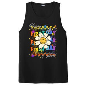 Happy First Day Of School Cute Funny Back To School PosiCharge Competitor Tank