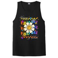 Happy First Day Of School Cute Funny Back To School PosiCharge Competitor Tank