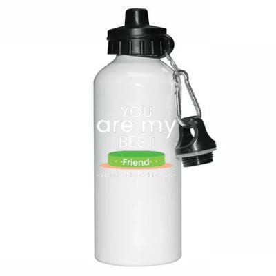 Happy Friendship Day Celebration Aluminum Water Bottle