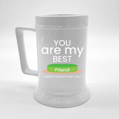 Happy Friendship Day Celebration Beer Stein