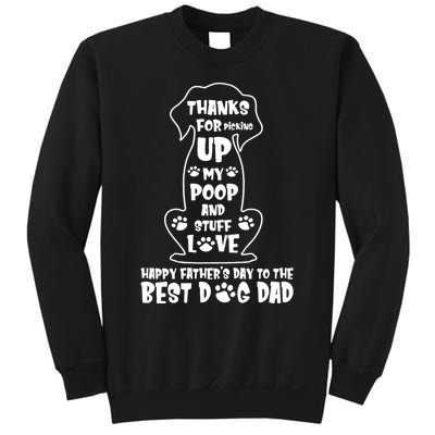 Happy FatherS Day Dog Dad Sweatshirt