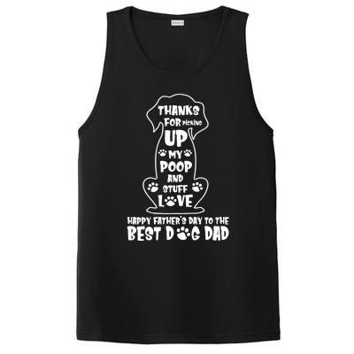 Happy FatherS Day Dog Dad PosiCharge Competitor Tank