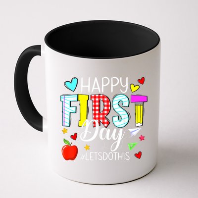 Happy First Day Lets Do This Welcome Back To School Teacher Mug