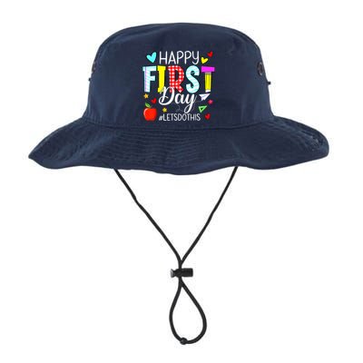 Happy First Day Lets Do This Welcome Back To School Teacher Bucket Hat
