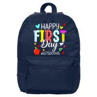 Happy First Day Lets Do This Welcome Back To School Teacher 16 in Basic Backpack