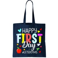 Happy First Day Lets Do This Welcome Back To School Teacher Bag