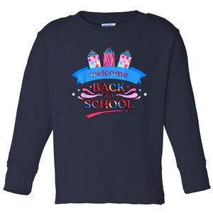 Happy First Day Of School Teachers Women Student Boy Girl Toddler Long Sleeve Shirt