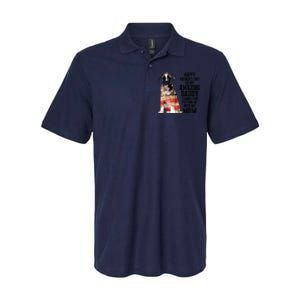 Happy Fathers Day To My Amazing Daddy Boxer Dog Softstyle Adult Sport Polo