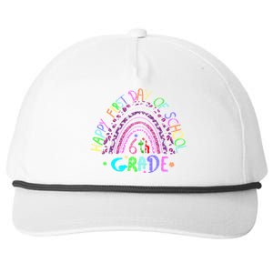 Happy First Day Of School 6Th Grade Gift Snapback Five-Panel Rope Hat