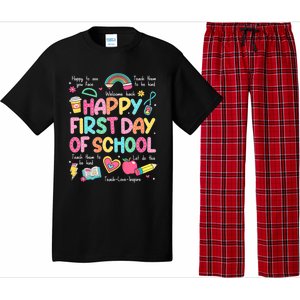 Happy First Day Of School Teacher Back To School Pajama Set