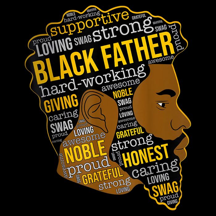 Happy Father Day Black Father King Afro African Man Bag