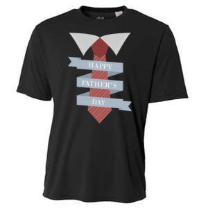 Happy Father's Day Tie Cooling Performance Crew T-Shirt